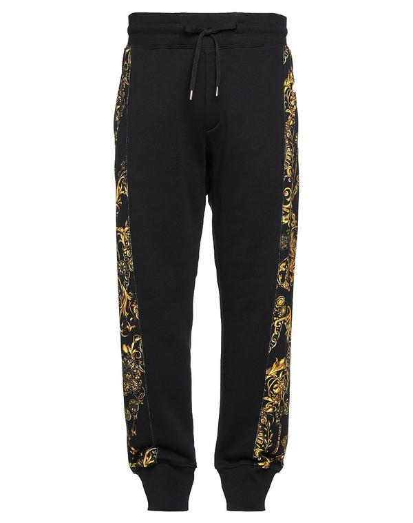 ヴェルサーチ メンズ ボトムス 心地好いズボン下 VERSACE JEANS COUTURE Black 黒いこと
