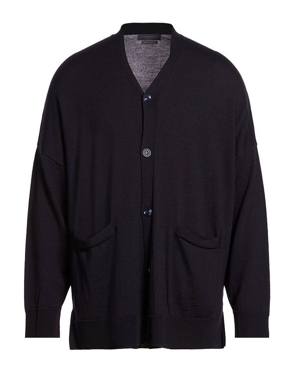 ダニエル フィエゾリ メンズ アウター ジレー DANIELE FIESOLI Midnight Blue 青色