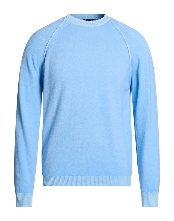 ダニエル フィエゾリ メンズ トップス プルオーバー ティーシャツ DANIELE FIESOLIght Blue 青色