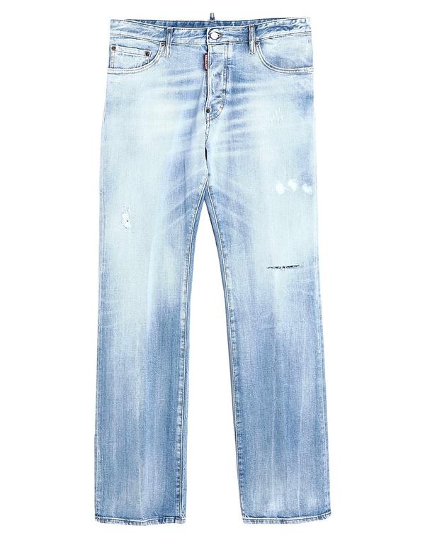 ディースクエアード メンズ ボトムス ジーンズズボン下 ストレートレッグ DSQUARED2 Blue 青碧
