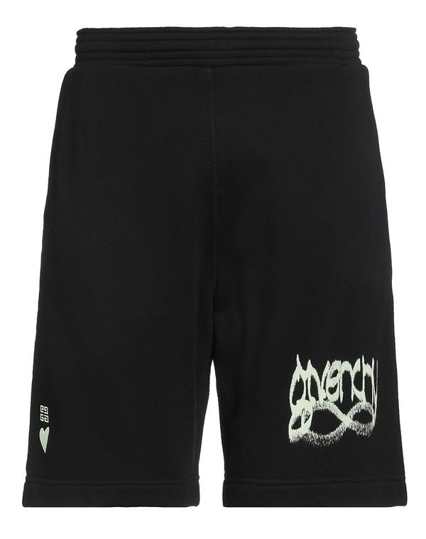 ジバンシー メンズ ボトムス 二分の一ズボン下・さる股引き 遊撃手ズボン下\u0026バミューダパンツ GIVENCHY \u0026 Black 黒いこと