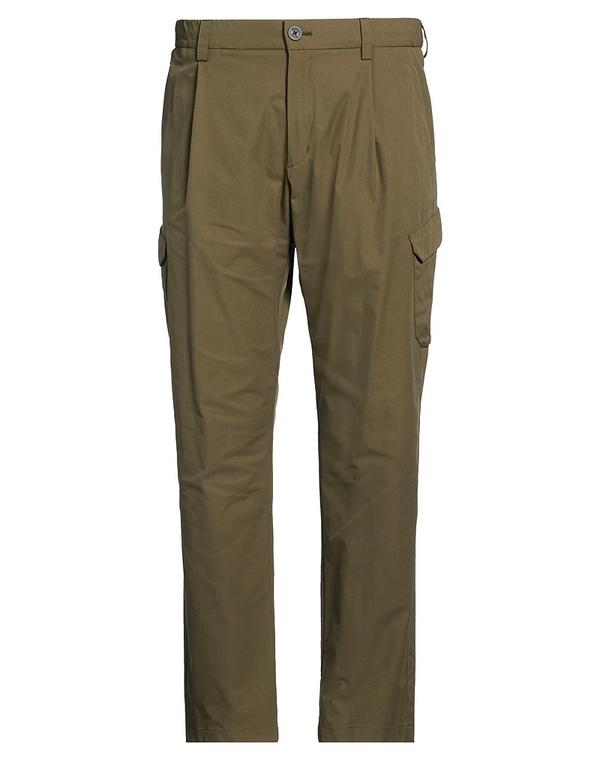 地獄ノ メンズ ボトムス 心地好いズボン下 カーゴパンツ HERNO Military Green 緑であること