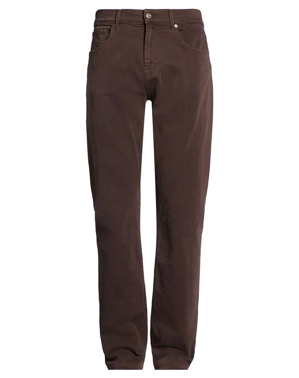 セブンフォーオールマンカインド メンズ ボトムス ジーンズズボン下 デニム 7 FOR ALL MANKIND Brown 赤銅色