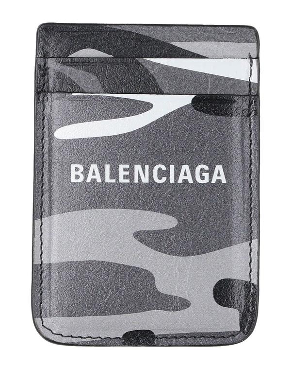 バレンシアガ メンズ 付属品 紙入れ 歌留多入れもの BALENCIAGA Gray 薄墨色
