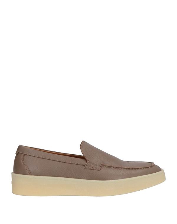 主任者 メンズ シューズ スリッポン・ローファー モカシン BOSS Taupe トープ