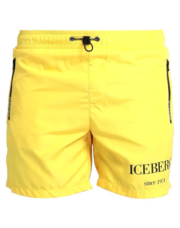 アイスバーグレタス メンズ 水泳着 二分の一ズボン下・さる股引き ICEBERG ( ) Yellow 黄色