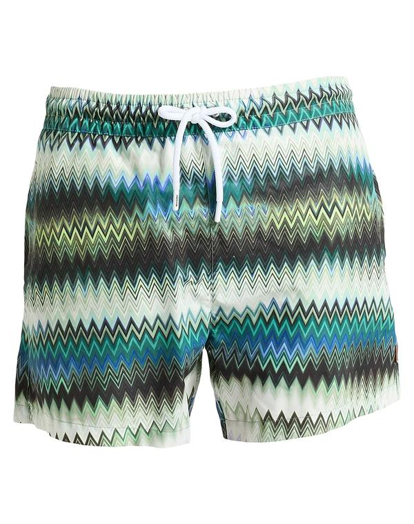 ミッソーニ メンズ 水泳着 二分の一ズボン下・さる股引き MISSONI ( ) Green 緑であること