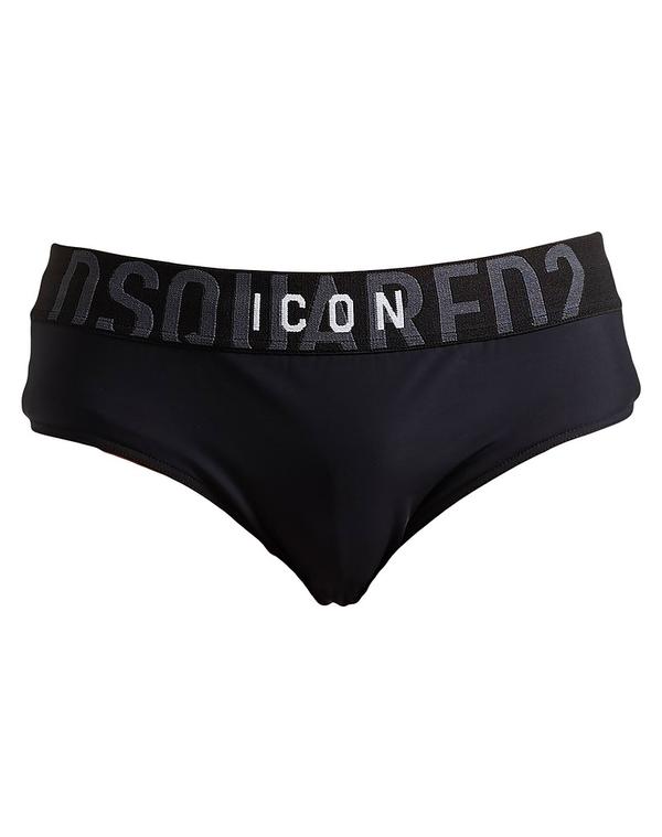 ディースクエアード メンズ 海水着 二分の一ズボン下・さる股引き DSQUARED2 ( ) Black 黒いこと