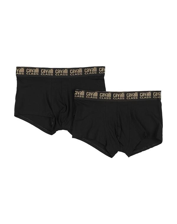 カヴァリ 位置付け メンズ アンダー御召しもの さる股引き CAVALLI CLASS Black 黒いこと