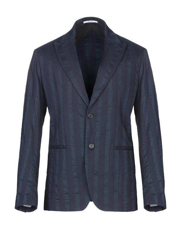 アリーニ メンズ アウター 上衣・上衣 AGLINI Midnight Blue 青色