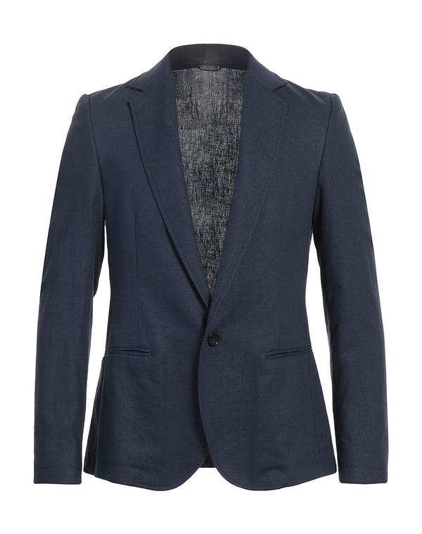 ダニエレ アレッサンドリー二 メンズ アウター 上衣・上衣 DANIELE ALESSANDRINI HOMME Navy 米国海軍