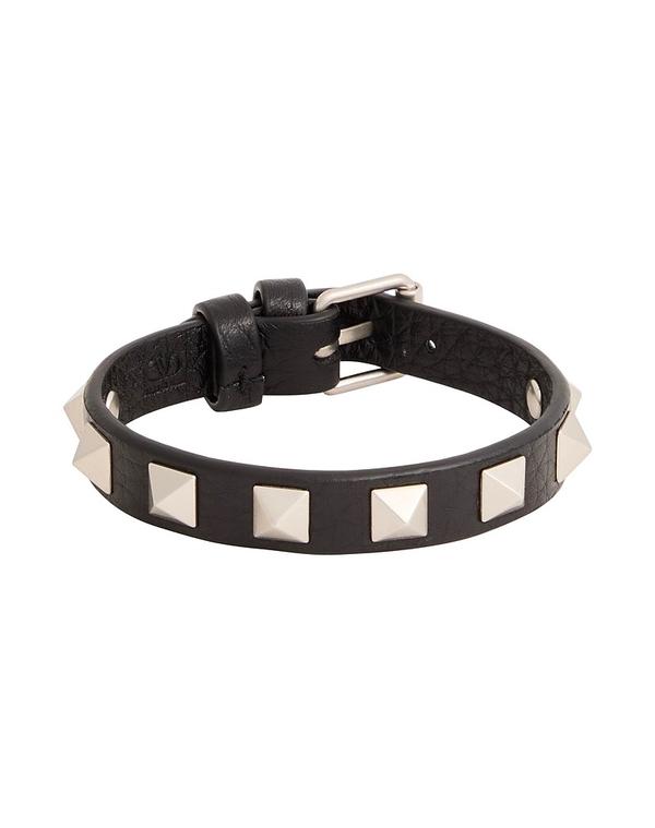ヴァレンティノ メンズ 付属物 ブレスレット・バングル・アンクレット VALENTINO GARAVANI Black 黒いこと