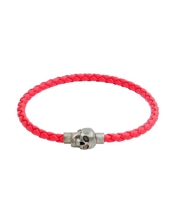 マックイーン メンズ 添え物 ブレスレット・バングル・アンクレット MCQUEEN Red 赤いこと
