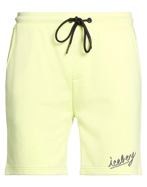 アイスバーグ メンズ ボトムス ハーフパンツ・ショーツ ICEBERG ショートパンツ&バミューダパンツ Lime Green ライム|ReVida 店