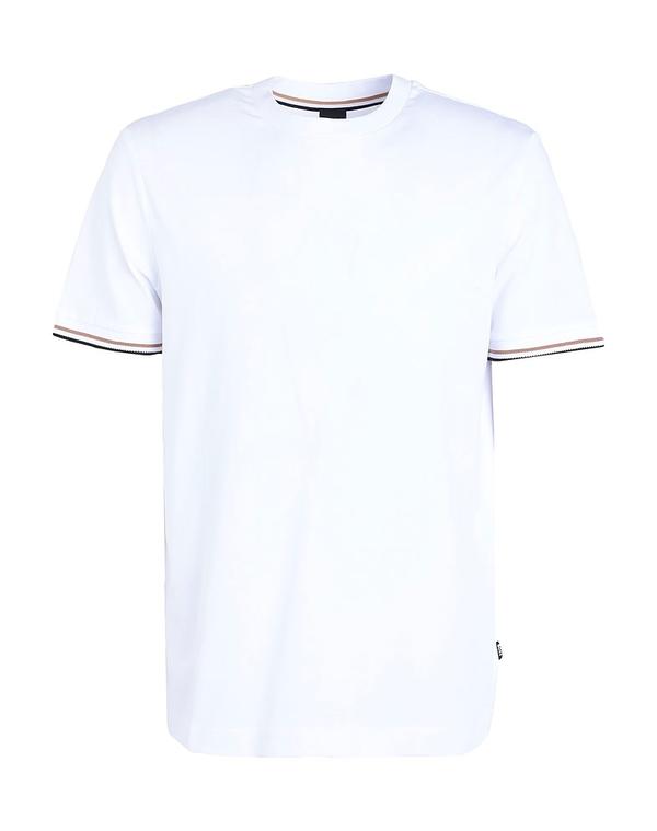 主任者 メンズ トップス プルオーバー BOSS White 白いこと