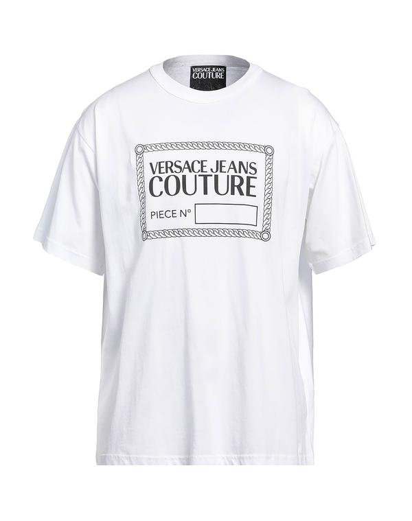 ヴェルサーチ メンズ トップス プルオーバー VERSACE JEANS COUTURE White 白いこと