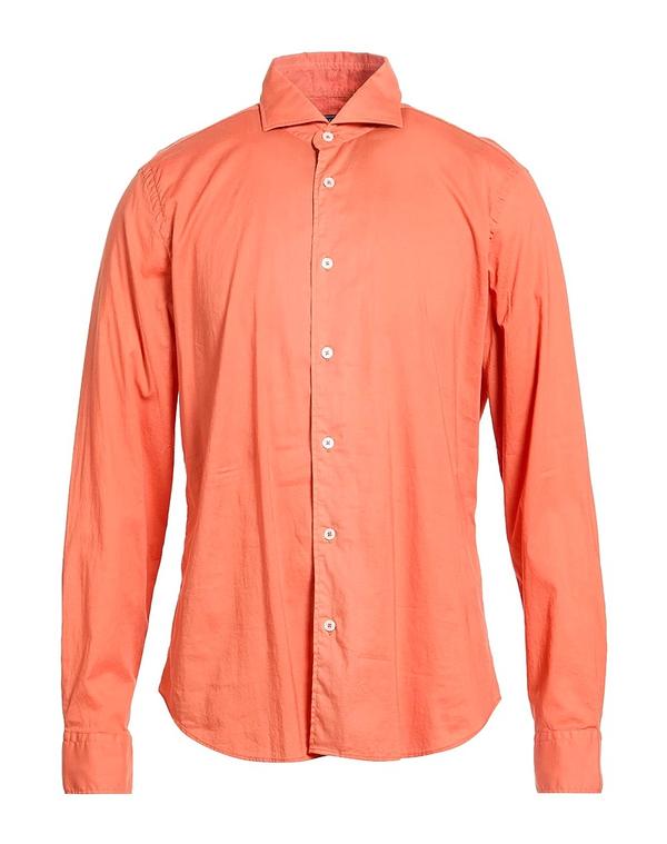 フェデーリ メンズ トップス プルオーバー FEDELI Salmon Pink サクラ色