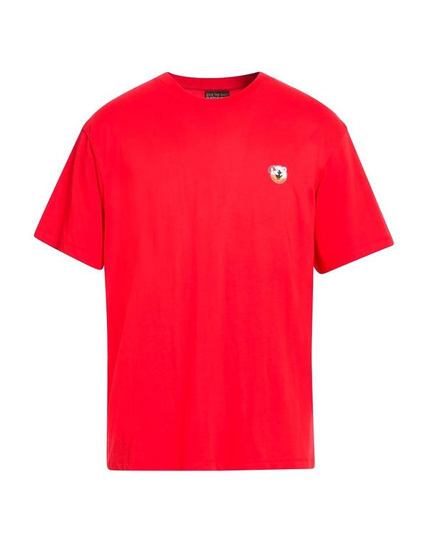 セ前日 ザ 家鴨 メンズ トップス ティーシャツ SAVE THE DUCK Red 赤いこと