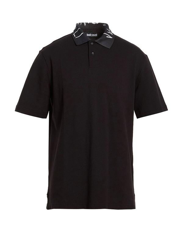 ジャストカバリ メンズ トップス スポーツシャツ JUST CAVALLI Black 黒いこと