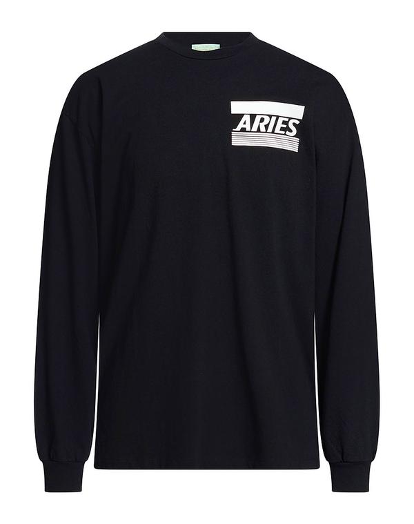 アリーズ メンズ トップス プルオーバー ARIES Black 黒いこと