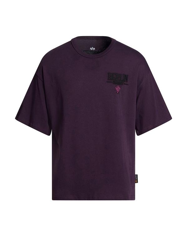 アルファインダストリーズ メンズ トップス ティーシャツ ALPHA INDUSTRIES Plum 酸桃