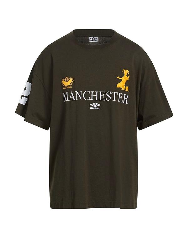 アンブロ メンズ トップス Tシャツ UMBRO Dark Green グリーン｜ReVida 店