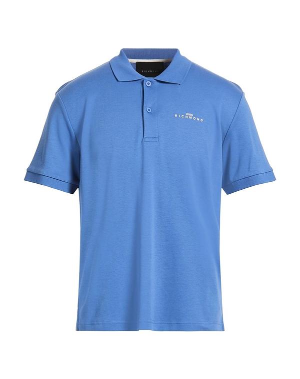 ジョン バージニアの州都 メンズ トップス スポーツシャツ JOHN RICHMOND Azure Blue 青み