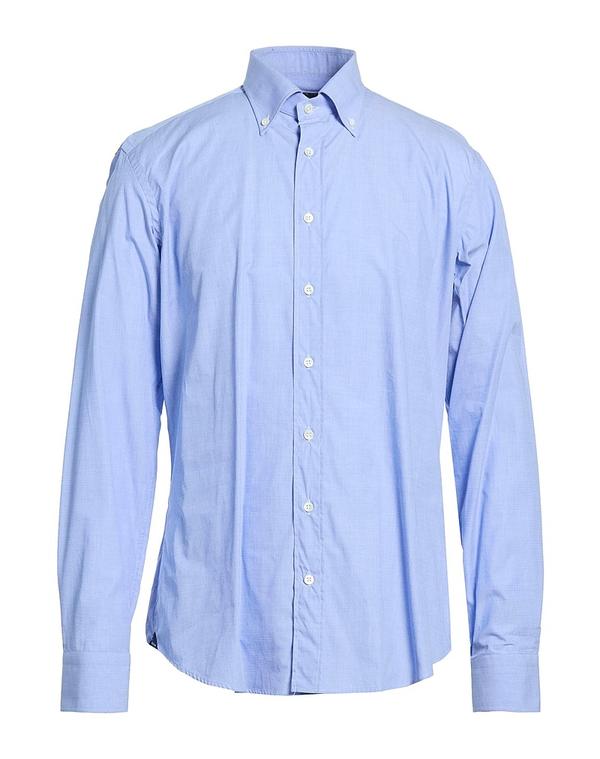 トンボリーニ メンズ トップス シャツ TOMBOLINI Light Blue ブルー|ReVida 店
