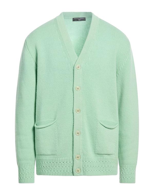 ダニエル フィエゾリ メンズ アウター ジレー DANIELE FIESOLIght Green 緑であること