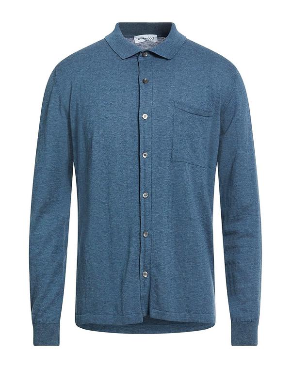 ベルウッド メンズ トップス シャツ BELLWOOD Blue Gray グレー|ReVida 店