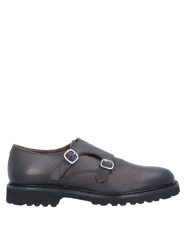 ドンカルズ メンズ シューズ スリッポン・ローファー モカシン DOUCAL\u0027S Black 黒いこと