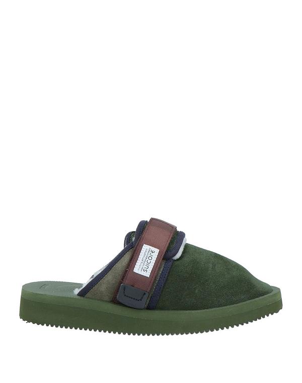 スイまかない方 メンズ シューズ サンダル SUICOKE \u0026 Military Green 緑であること