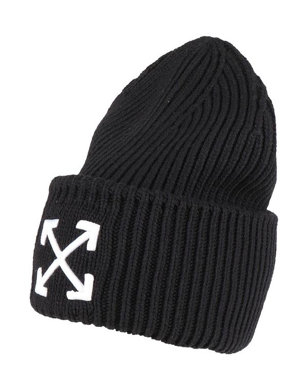 オフ-白いこと メンズ 佩び物 かぶり笠 OFF-WHITE Black 黒いこと