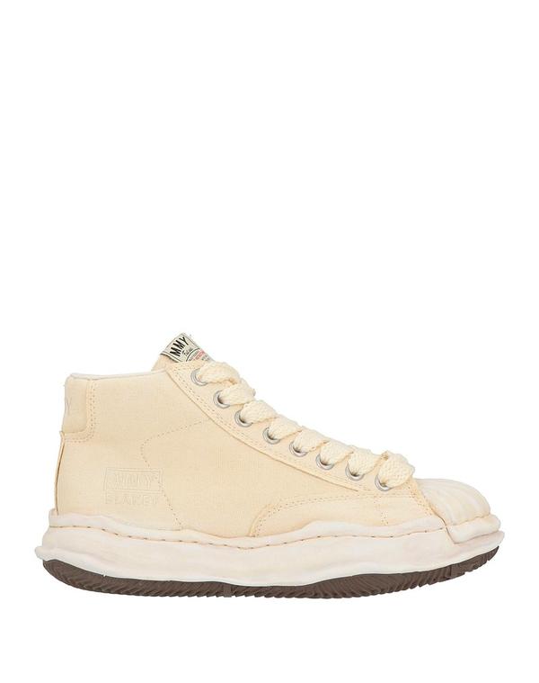 ミカラ ヤスヒロ メンズ シューズ スニーカー MAISON MIHARA YASUHIROff White 象牙色