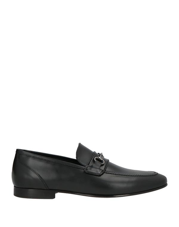 ジーオーバーニー・コンティー メンズ シューズ スリッポン・ローファー モカシン GIOVANNI CONTI Black 黒いこと