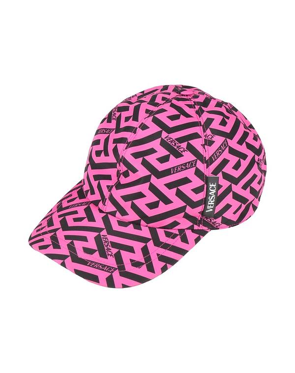 ヴェルサーチ メンズ 添え物 かぶり笠 VERSACE Fuchsia フューシャ