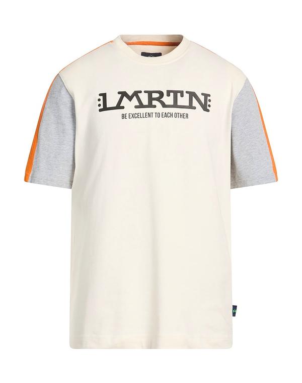 ラ マルティーナ メンズ トップス ティーシャツ 天使の都市 MARTINA Off White 象牙色
