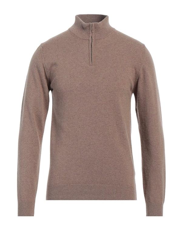ダニエル フィエゾリ メンズ アウター ニット・セータートルネック DANIELE FIESOLI Khaki カーキ