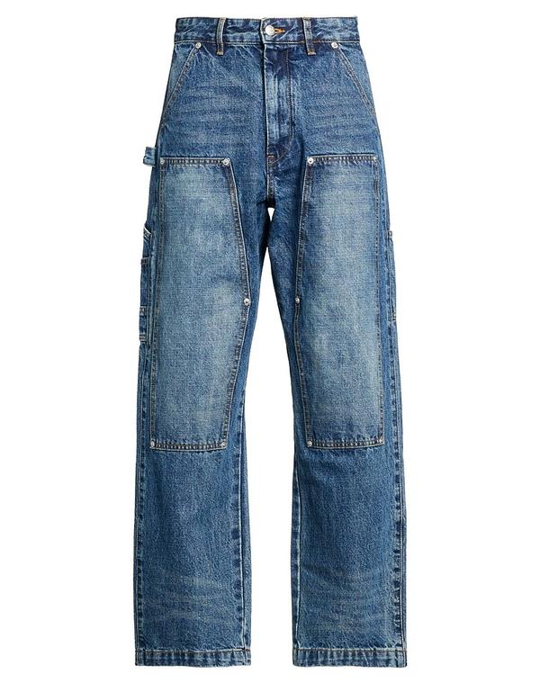 ビリオネアボーイズクラブ メンズ ボトムス ジーンズズボン下 ストレートレッグ BILLIONAIRE BOYS CLUBlue 青色