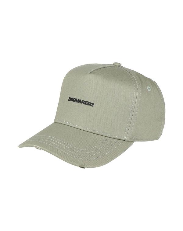 ディースクエアード メンズ 付属物 鳥打ち帽 DSQUARED2 Military Green 緑であること
