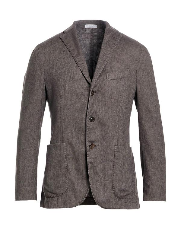 ボリオリ メンズ アウター ジャケット・ブルゾン テーラードジャケット BOGLIOLI Taupe トープ|ReVida 店
