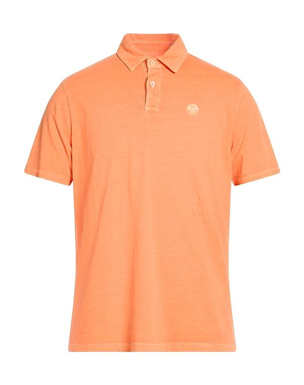 北の方大売り出し メンズ トップス スポーツシャツ NORTH SAILS Orange オレンジ色
