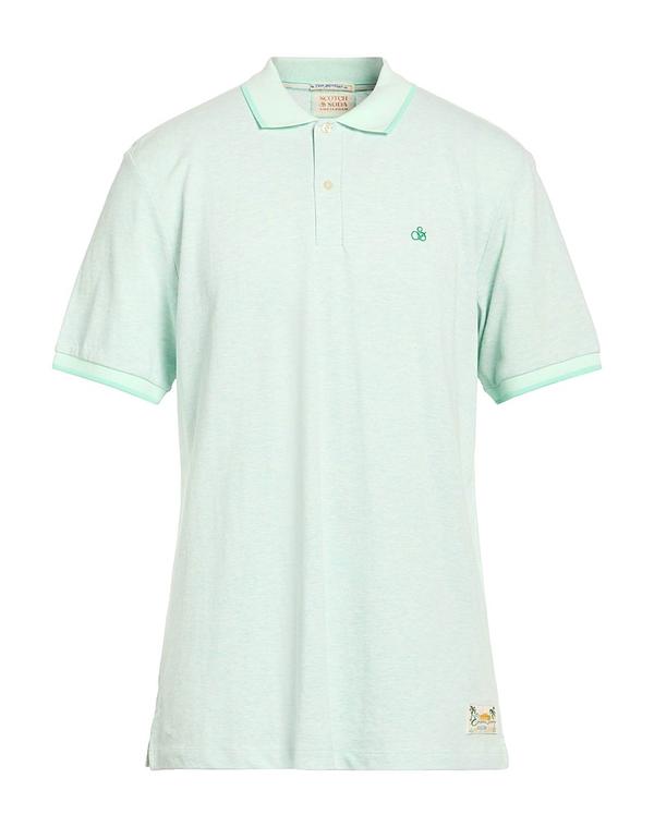 スコッチアンドソーダ メンズ トップス スポーツシャツ SCOTCH \u0026 SODA Light Green 緑であること