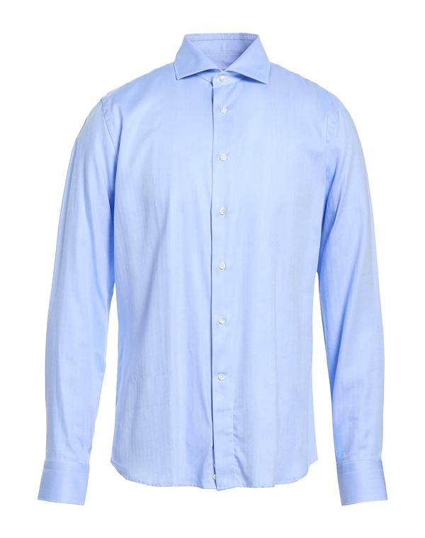 カナーリ メンズ トップス シャツ CANALIght Blue ブルー|ReVida 店