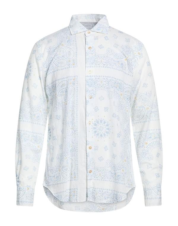 イレブンティ メンズ トップス シャツ ELEVENTY White ホワイト|ReVida 店