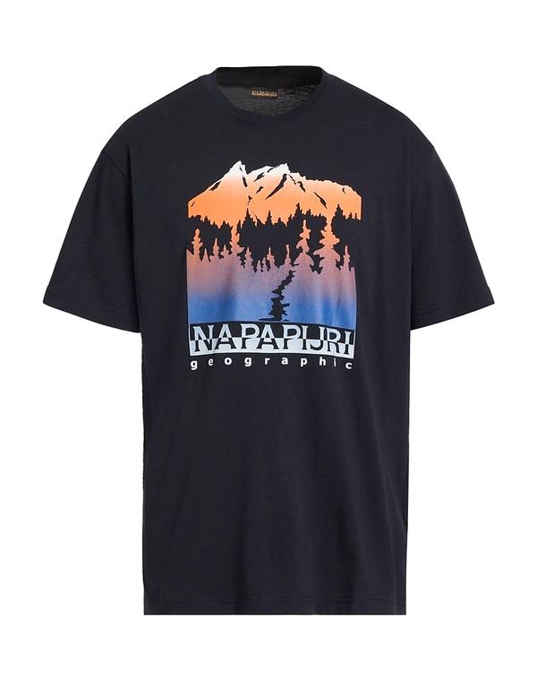 ナパピリ メンズ トップス Tシャツ NAPAPIJRI Black ブラック｜ReVida 店