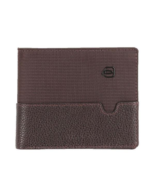 ピクアドロ メンズ アクセサリー 財布 PIQUADRO Dark Brown ブラウン|ReVida 店