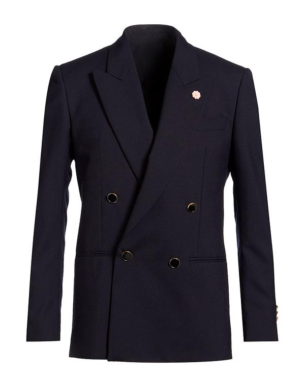 ラルディーニ メンズ アウター ジャケット・ブルゾン LARDINI Midnight Blue ブルー｜ReVida 店