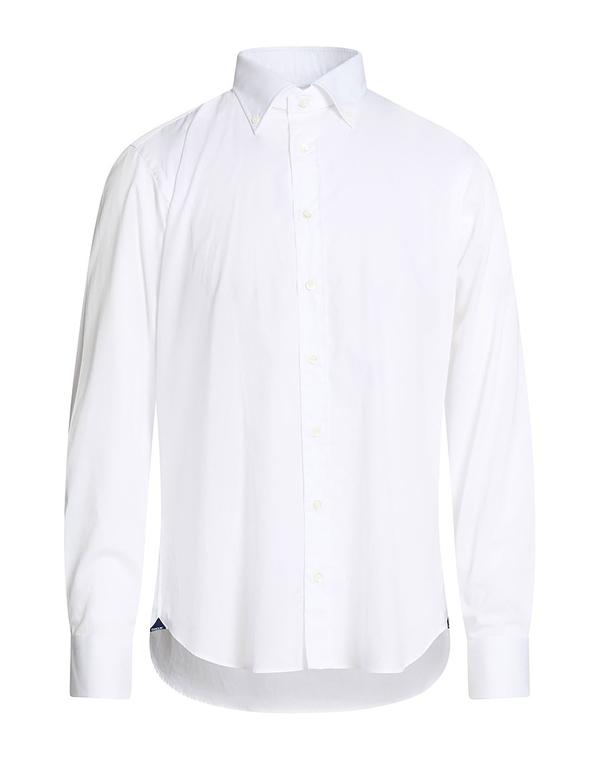 トンボリーニ メンズ トップス シャツ TOMBOLINI White ホワイト|ReVida 店