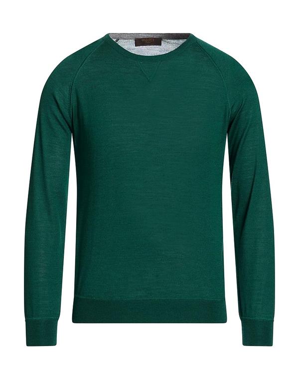 ムーレー メンズ トップス シャツ プルオーバー MOORER Dark Green グリーン｜ReVida 店